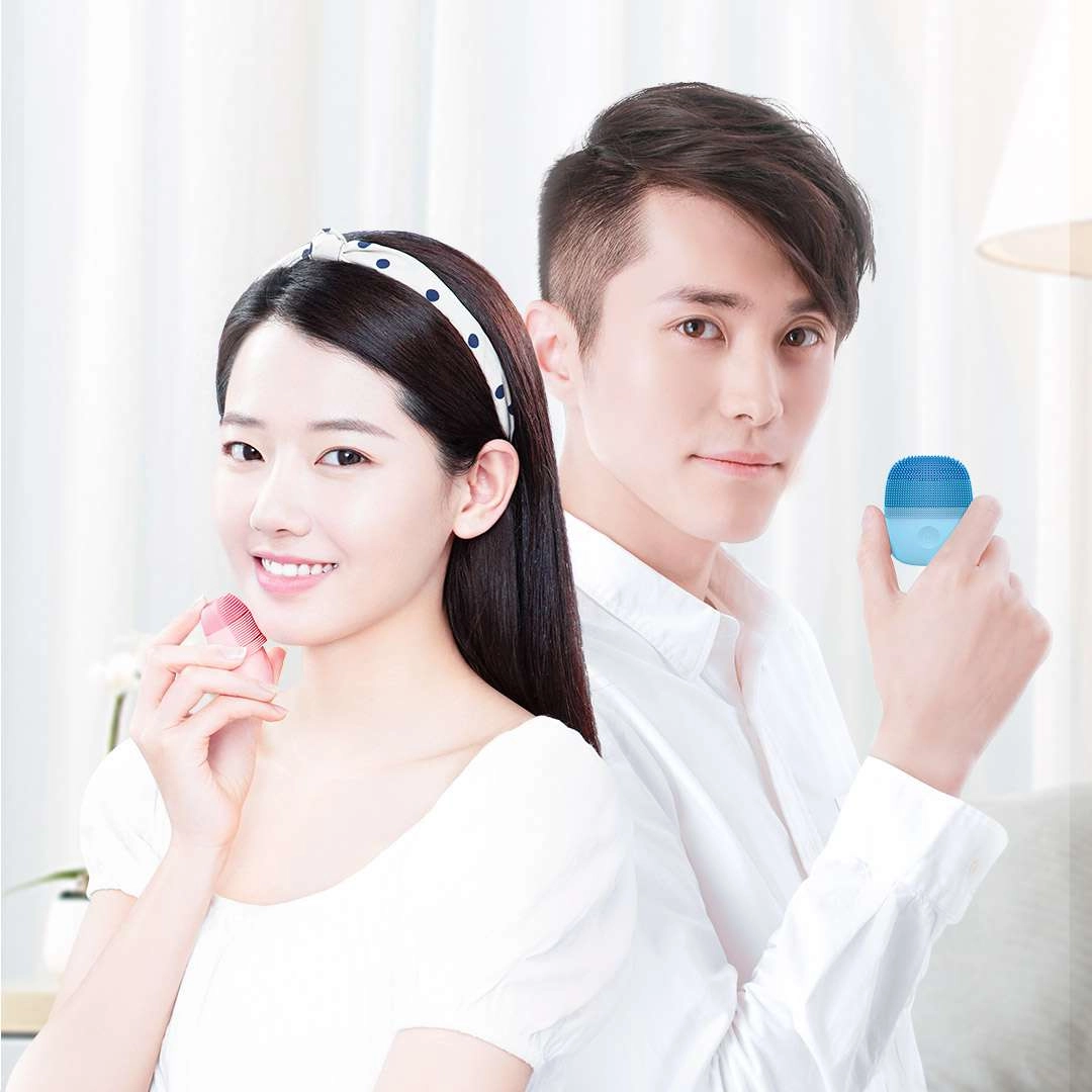 Máy rửa mặt Xiaomi inFace Mini MS2010 làm sạch da mặt bằng sóng âm